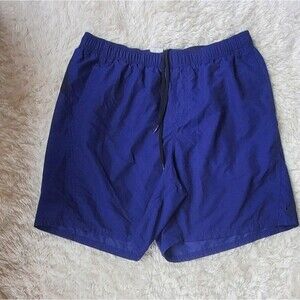 Mens Blue Black Nike Swim Trunks